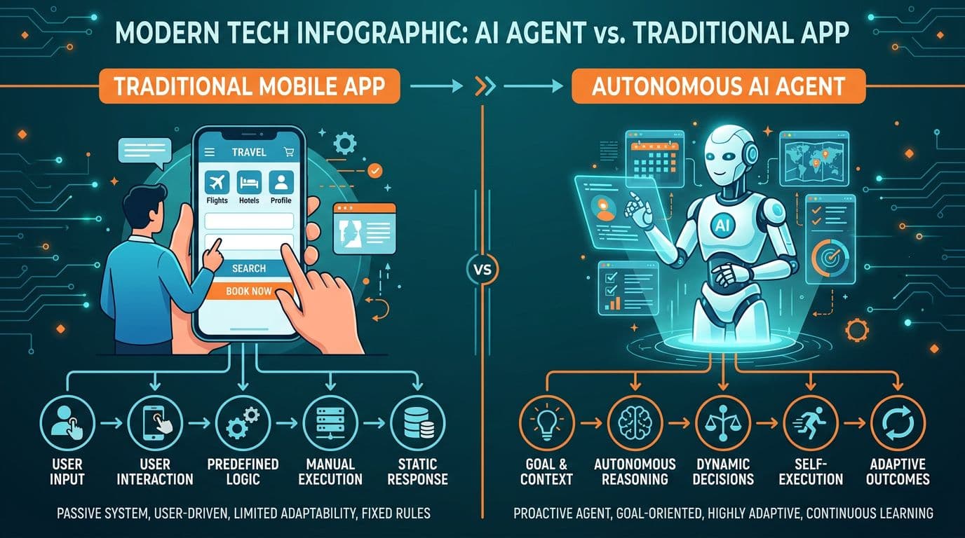 AI Agent vs App: What Is the Difference and Why Malaysian SMEs Should Care