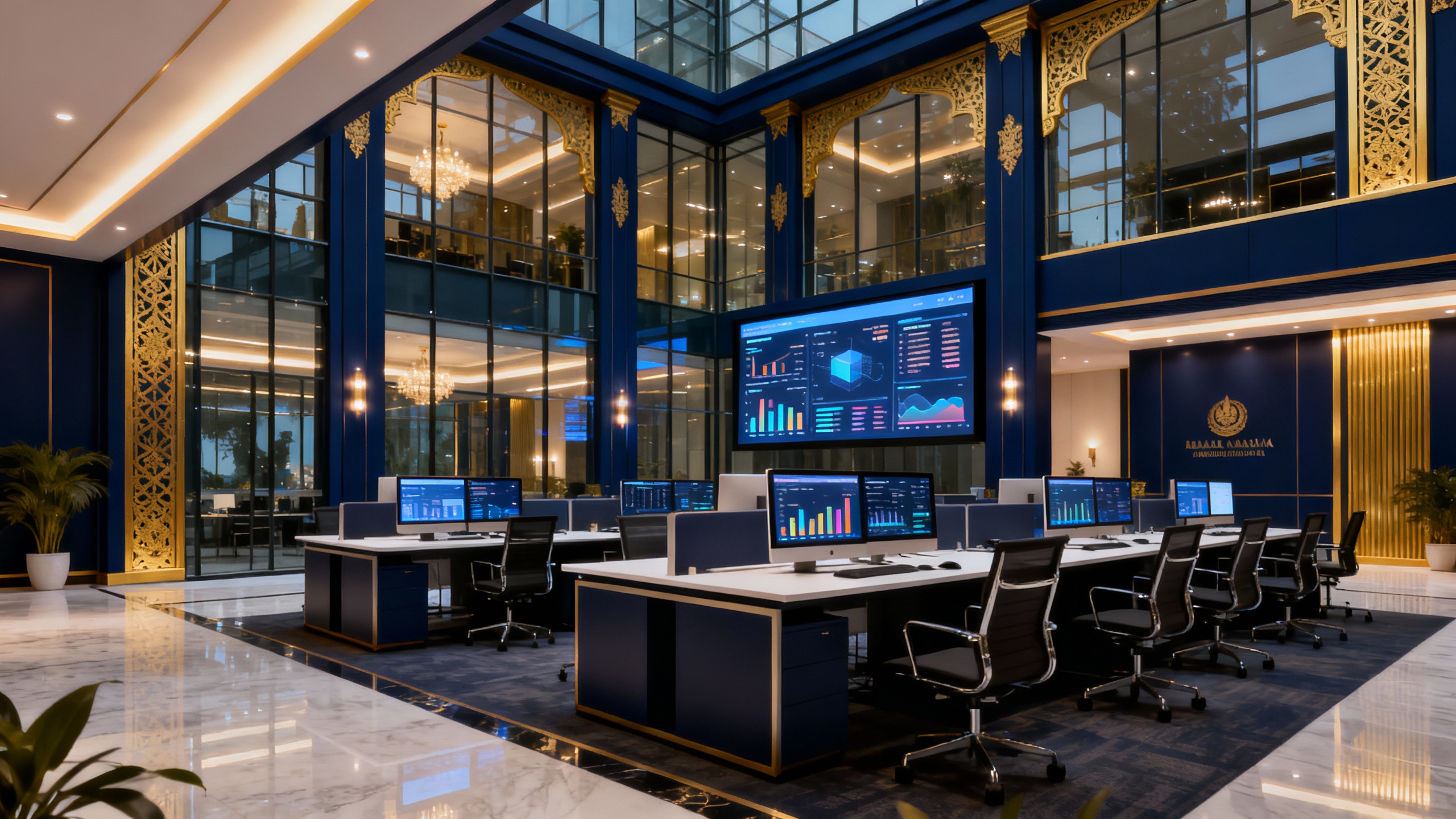 GreatRise IT Consulting Hero - High-tech business environment in Sarawak